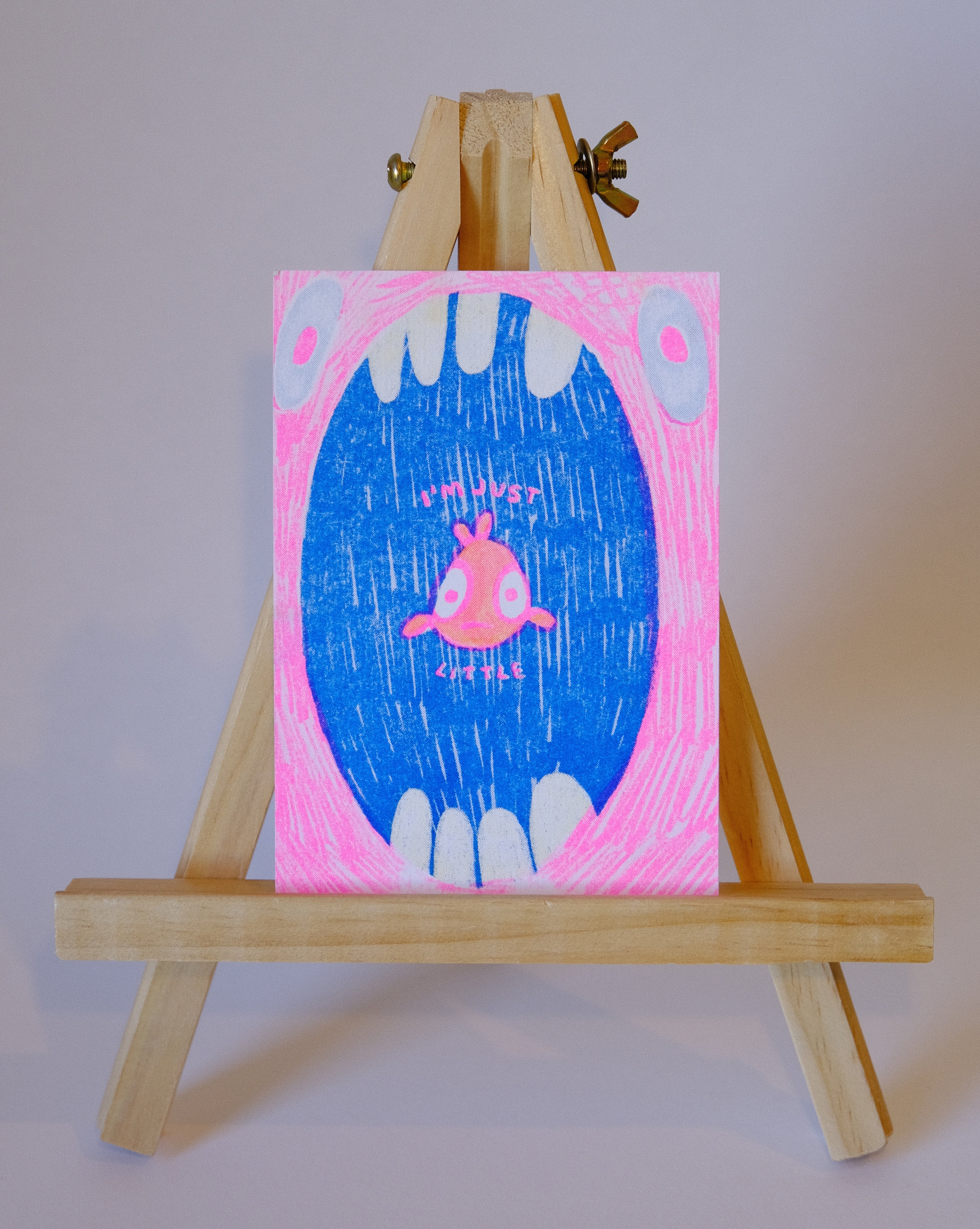 Just Little 2 Postcard