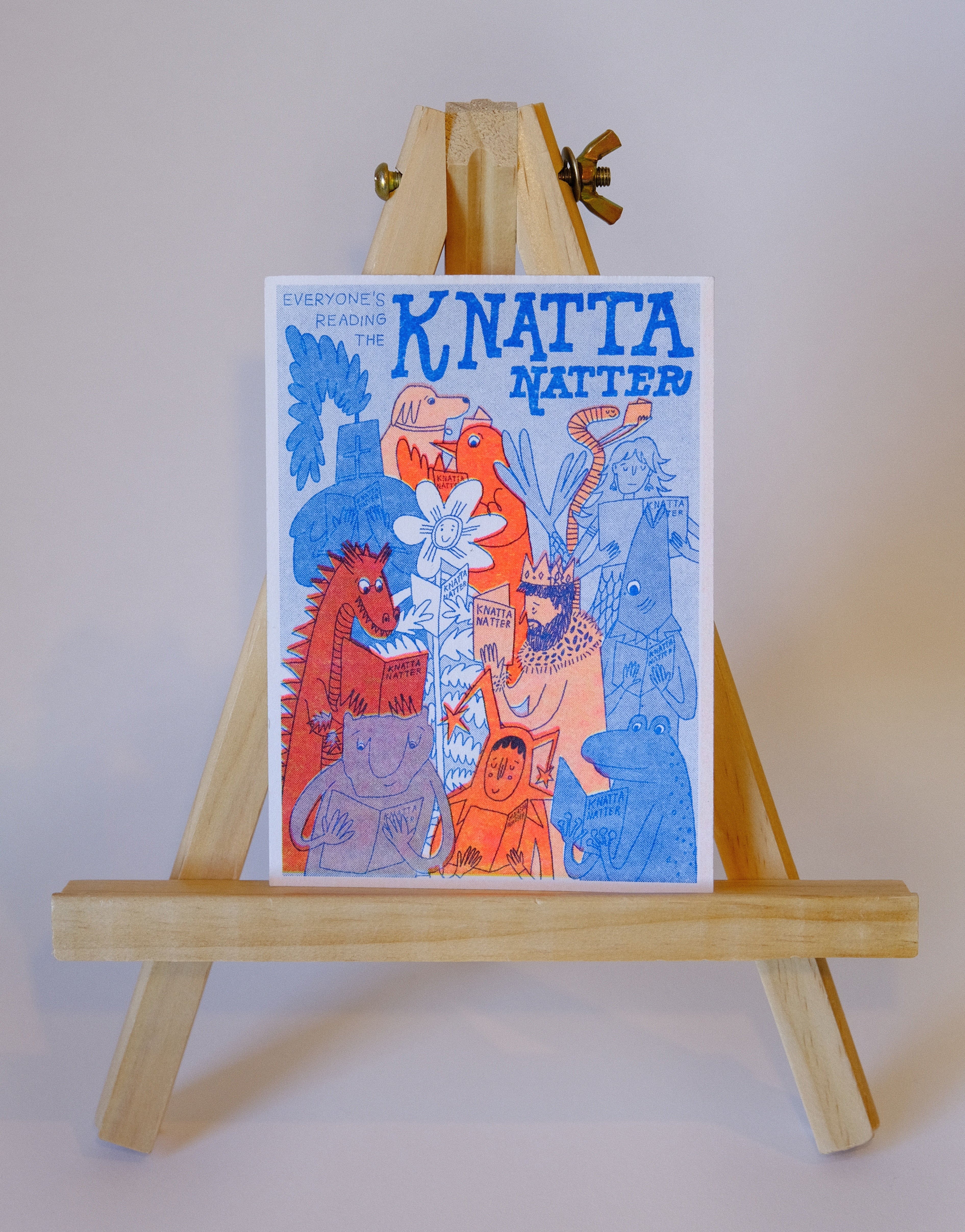 Knatta Natter Postcard