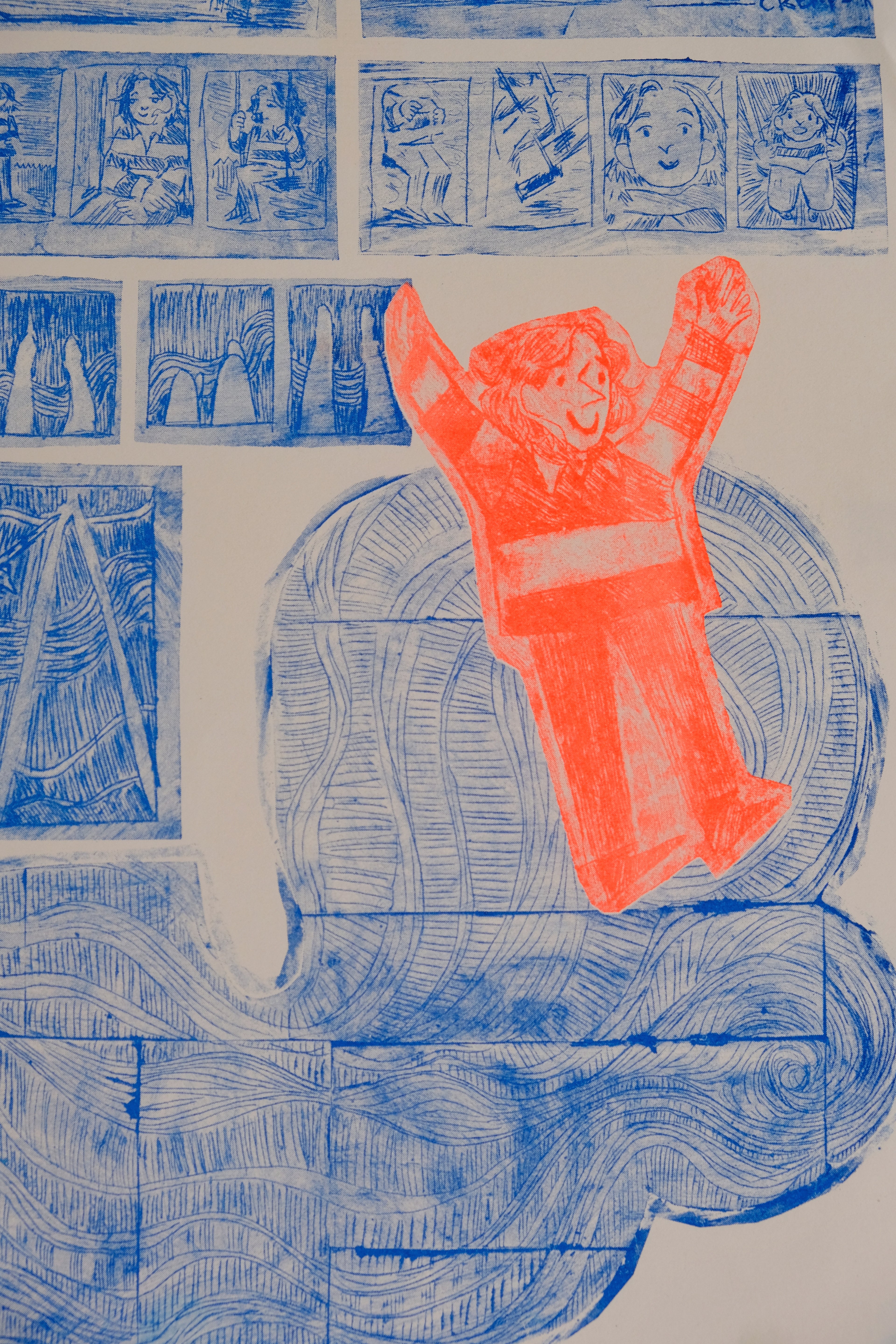 Have Fun A3 riso print