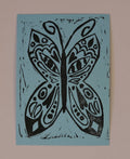 Butterfly A6 Lino Print