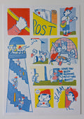 Postie Sam Risograph comic